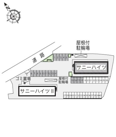 レオパレスサニーハイツの物件内観写真